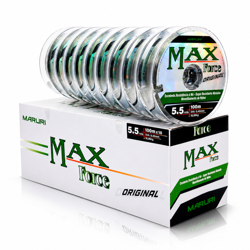 Linha de Pesca Max Force Maruri 1000m – Maruri
