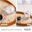 Açucareiro Cristal com Colher Pearl 200ml - Wolff