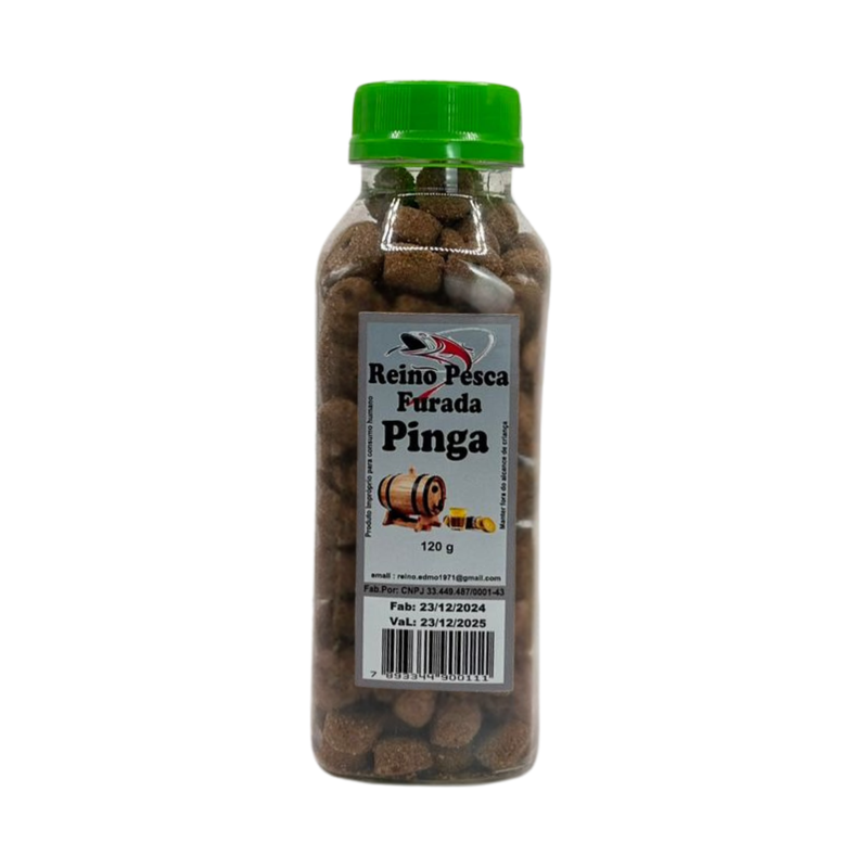 Ração Reino Rio Furada 120gr