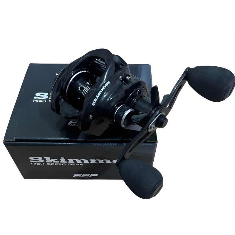 Carretilha Skimmer 9+1 Rolamentos 6kg Drag - Pop Fishing